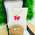 JUEGO MARIPOSA FUCSIA